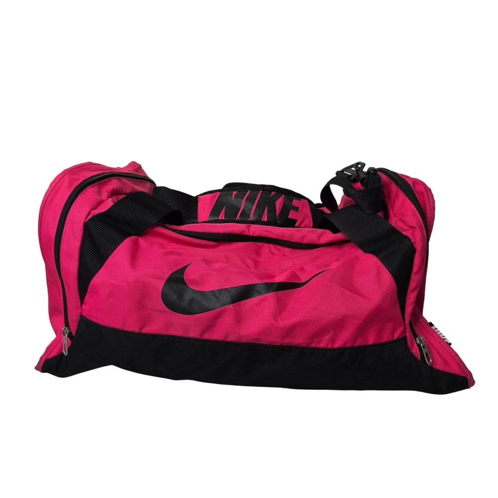 Nike Duffel Bag Women Medium Pink Brasilia 6 BA4909-606 Training Gym Sport